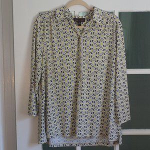 Dana Buchman Pullover Blouse Sz XL